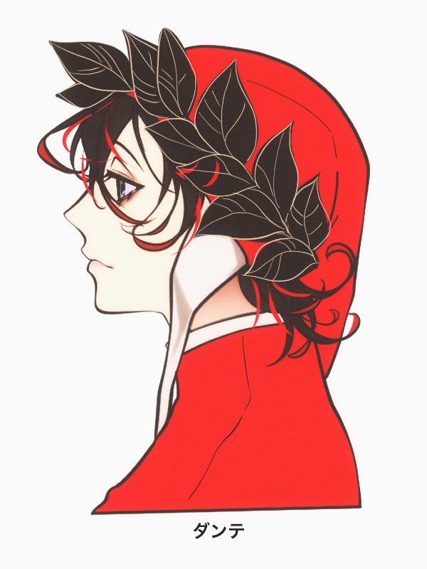 dante alighieri (fate and 1 more) drawn by jonya