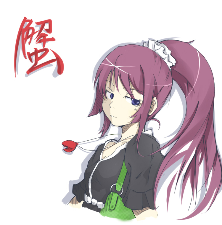 senjougahara hitagi (monogatari and 1 more) drawn by shrike_(dokumawari)