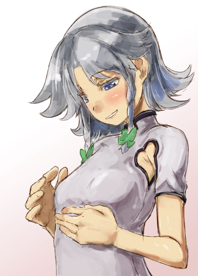 izayoi sakuya (touhou) drawn by yohane