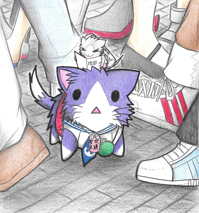 admiral, non-human admiral, and sakawa (kantai collection) drawn by neko_kyo