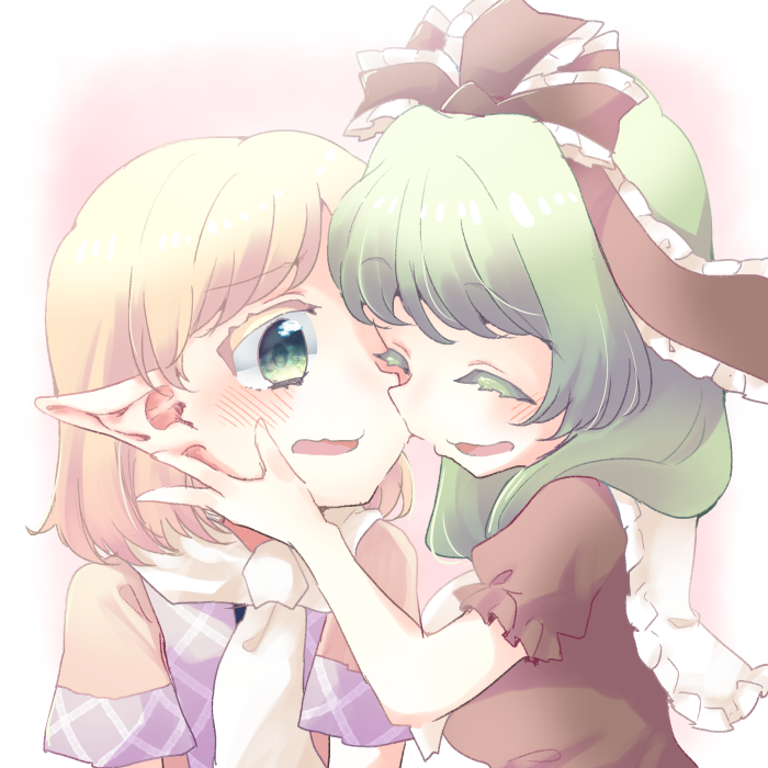 mizuhashi parsee and kagiyama hina (touhou) drawn by rishita
