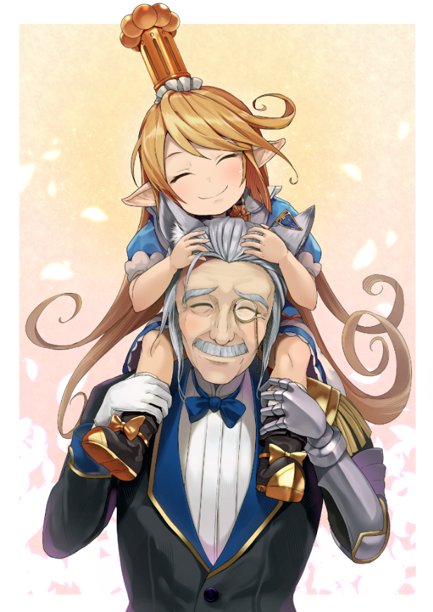 charlotta and sevastien (granblue fantasy) drawn by hinami_(hinatamizu)