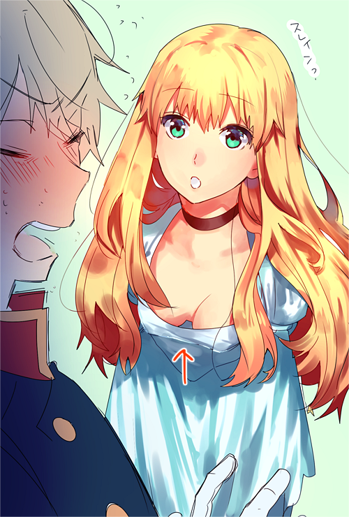 slaine troyard and asseylum vers allusia (aldnoah.zero) drawn by takaraizu