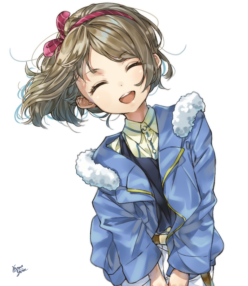 watanabe you (love live! and 2 more) drawn by takenoko_no_you
