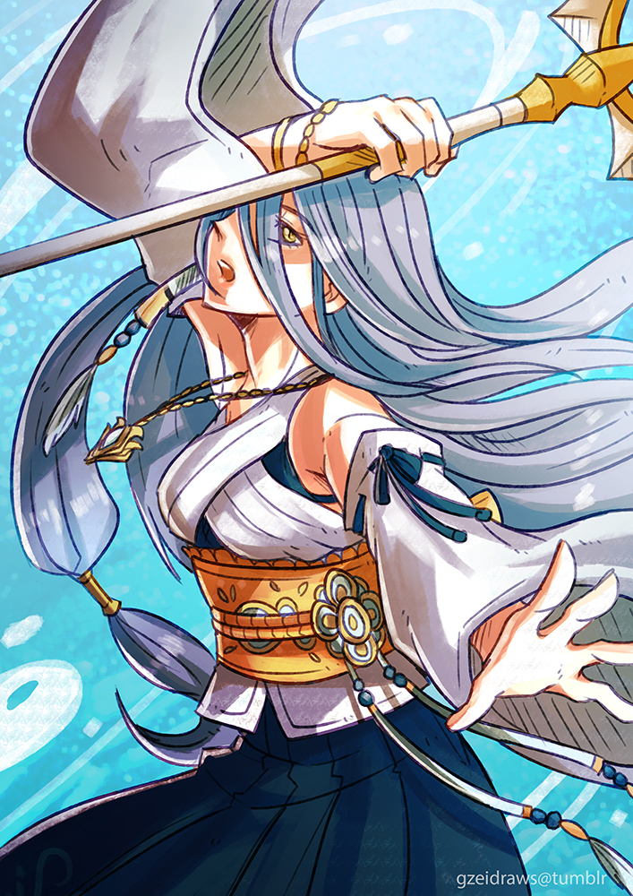 azura and yuna (fire emblem and 3 more) drawn by gzei