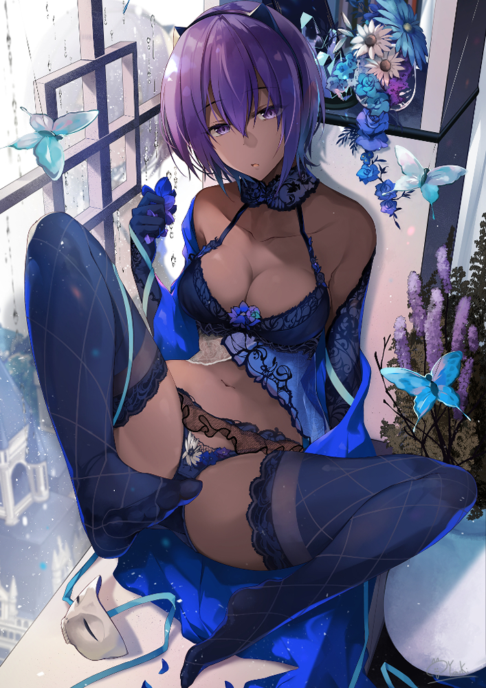 hassan of serenity (fate and 3 more) drawn by hirai_yuzuki