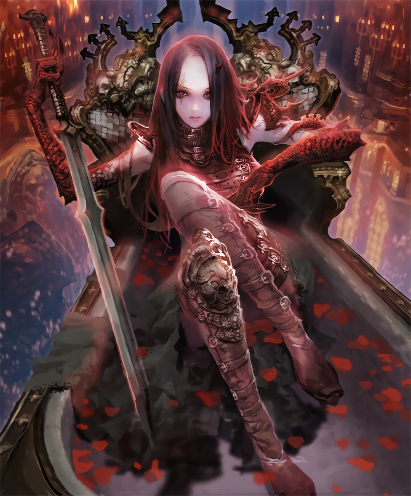 bloody mary (shingeki no bahamut and 1 more)