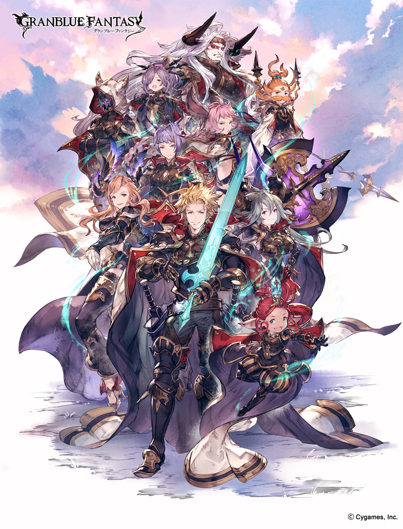 tweyen, threo, niyon, seofon, tien, and 5 more (granblue fantasy and 1 more) drawn by minaba_hideo