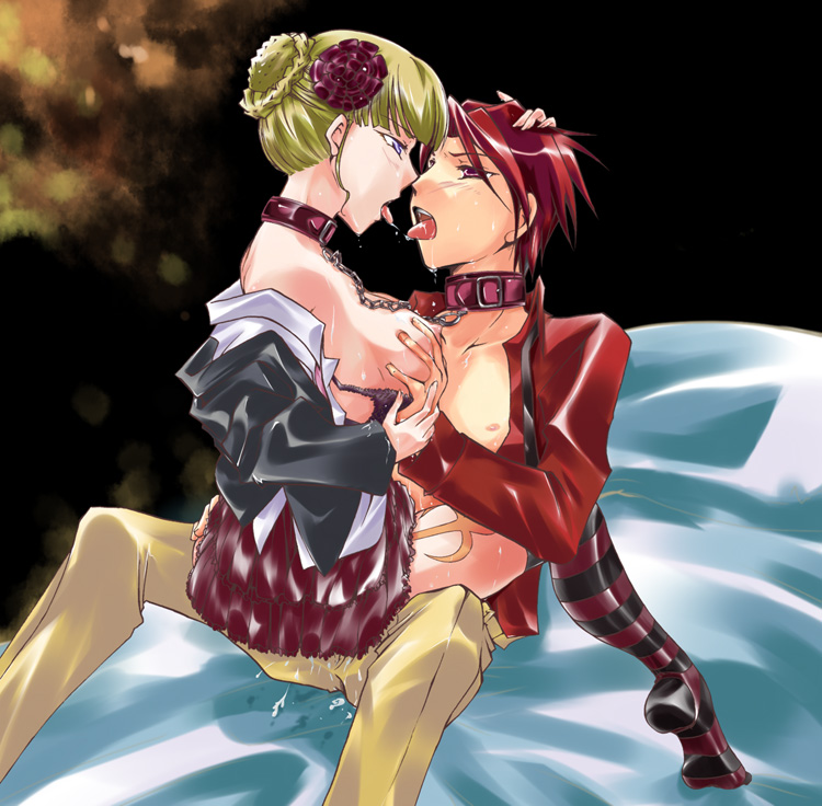 beatrice and ushiromiya battler (umineko no naku koro ni) drawn by kyouya