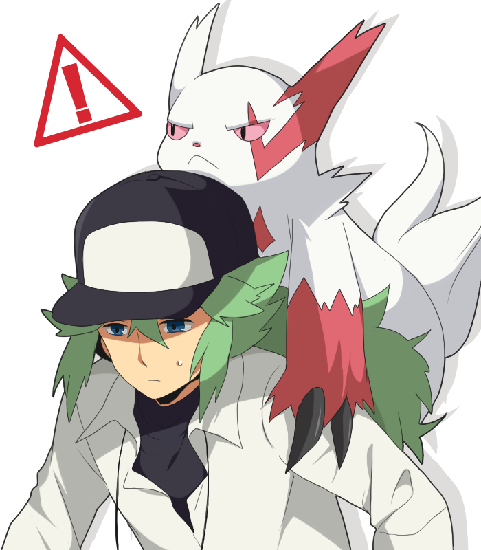 n and zangoose (pokemon and 1 more) drawn by sakuraba_hinano