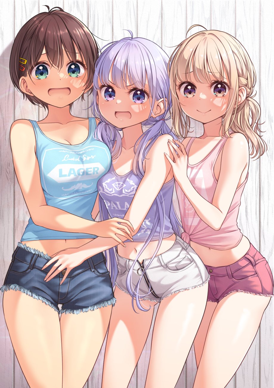 Suzukaze Aoba Iijima Yun And Shinoda Hajime New Game Drawn By Tokunou Shoutarou Danbooru Suzukaze Aoba Iijima Yun And Shinoda Hajime New Game Drawn By Tokunou Shoutarou Danbooru
