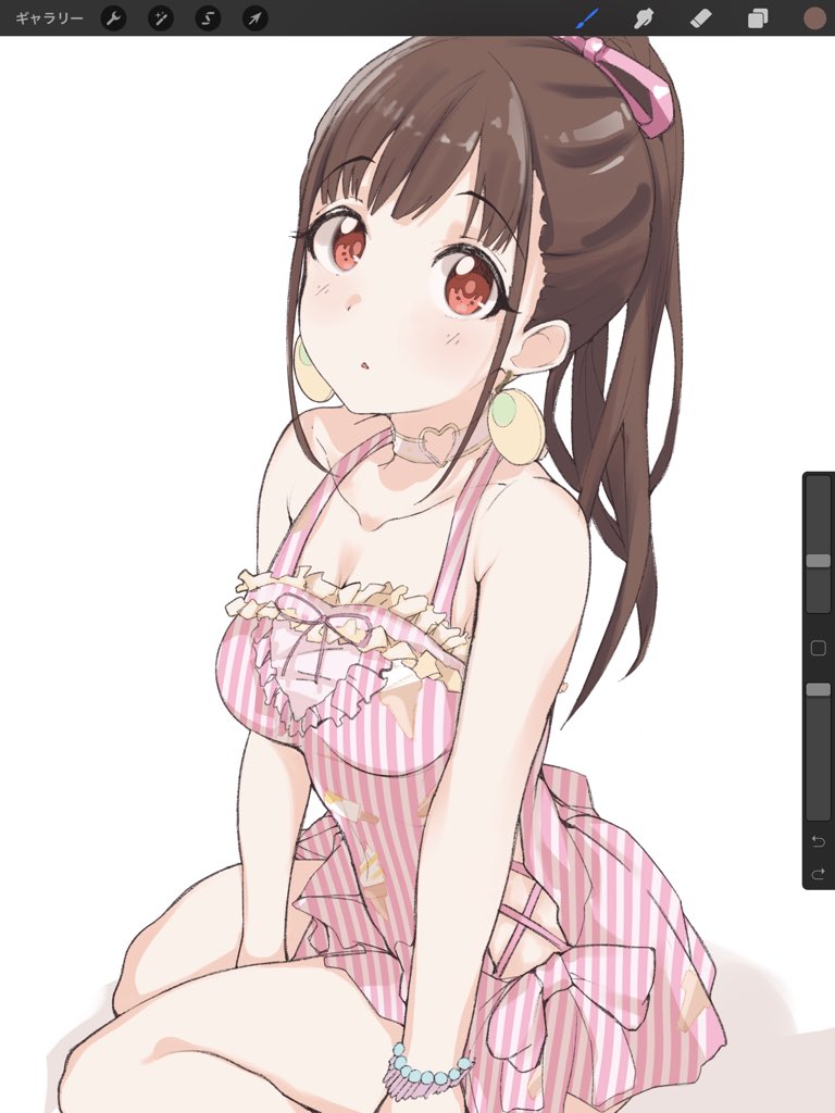 sonoda chiyoko (idolmaster and 1 more) drawn by misekai_555