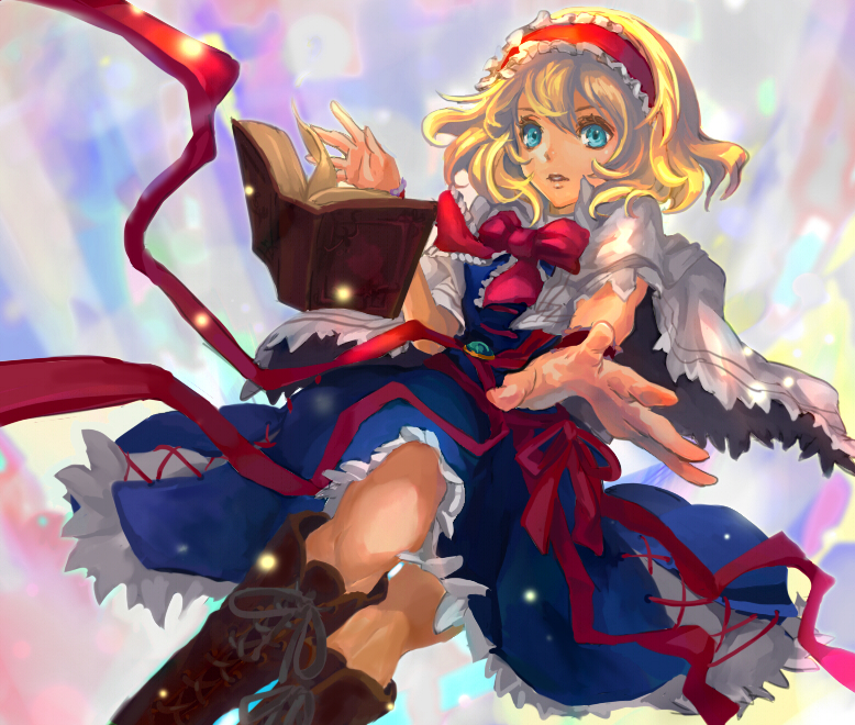 alice margatroid (touhou and 2 more) drawn by paddybird3