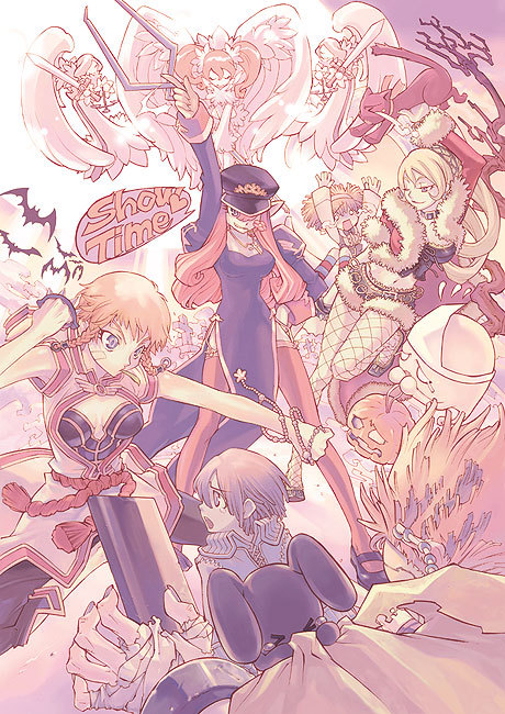 priest, rogue, monk, loli ruri, lude, and 2 more (ragnarok online) drawn by kaburaya