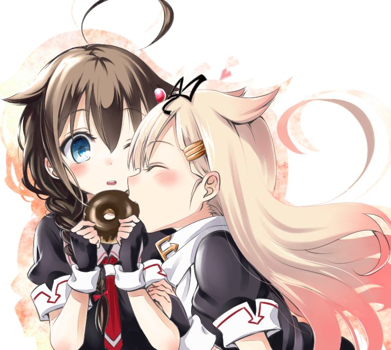shigure, yuudachi, shigure kai ni, and yuudachi kai ni (kantai collection) drawn by natsupa