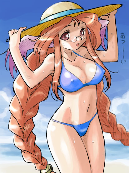 momo (breath of fire and 1 more) drawn by dr.p