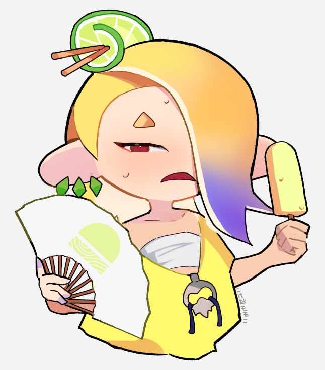 shiver (splatoon and 1 more) drawn by 105custom