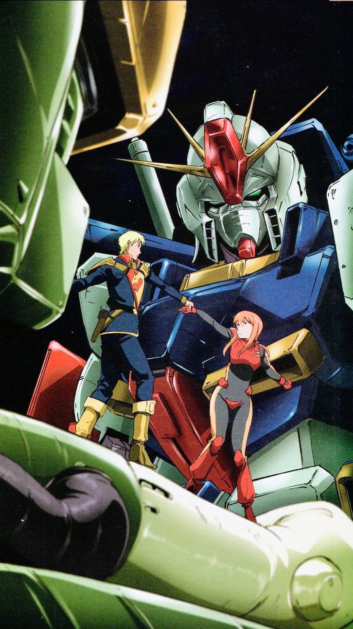 puru two, zz gundam, glemy toto, and quin mantha (gundam and 1 more)