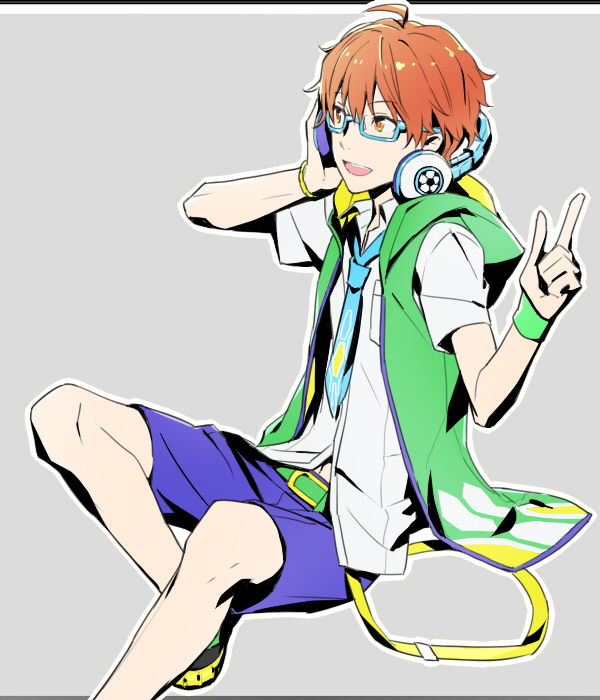aoi kyosuke (idolmaster and 1 more) drawn by egawa_satsuki