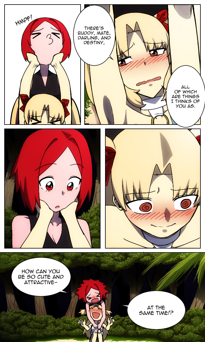 ereshkigal, space ereshkigal, and omaira (original and 2 more) drawn by lazyartlazy12