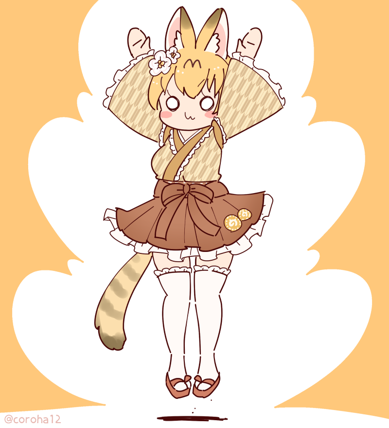 serval (kemono friends) drawn by coroha
