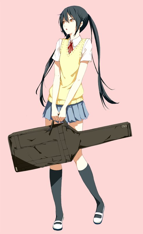 nakano azusa (k-on!) drawn by sousou_(sousouworks)