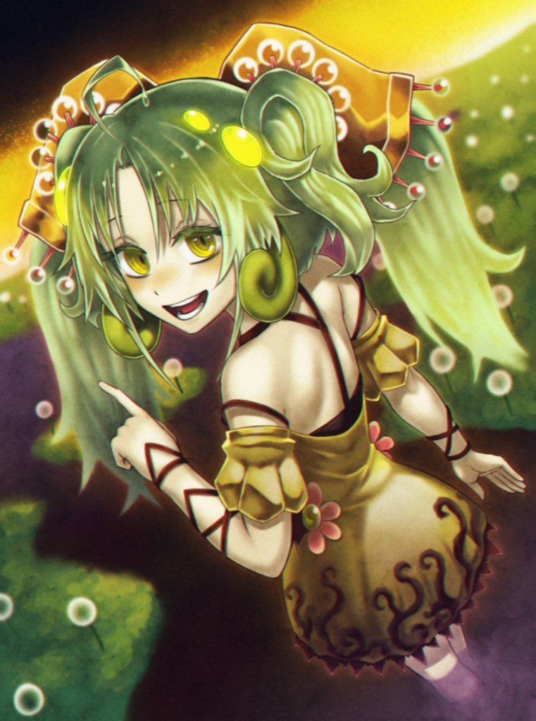 traptrix sera (yu-gi-oh!) drawn by zidai_okuraven