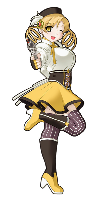 tomoe mami (mahou shoujo madoka magica) drawn by ooba_kou