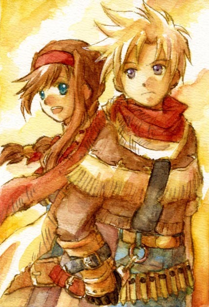 virginia maxwell and jet enduro (wild arms and 1 more) drawn by mana_(hitori_orchestra)