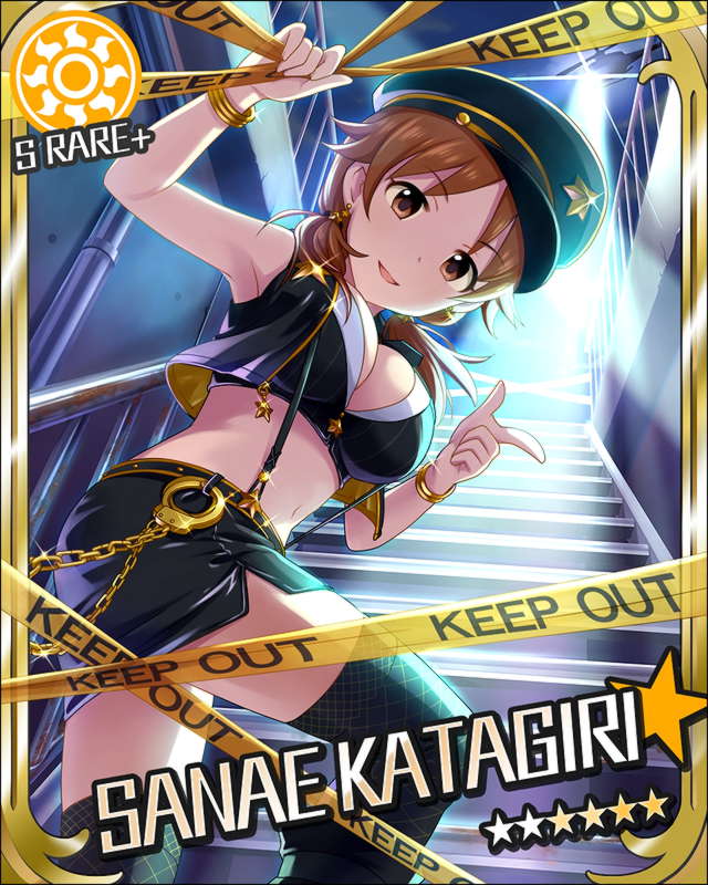 katagiri sanae (idolmaster and 1 more)