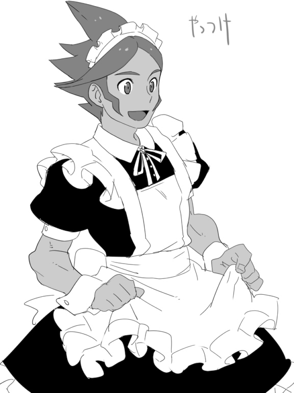 marlon (pokemon and 1 more) drawn by @@@_(eckzahn)