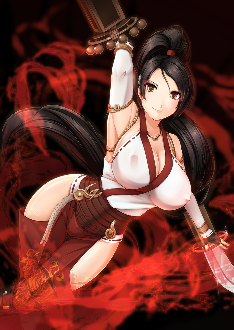 momiji (dead or alive and 1 more) drawn by hassen_(8cm)