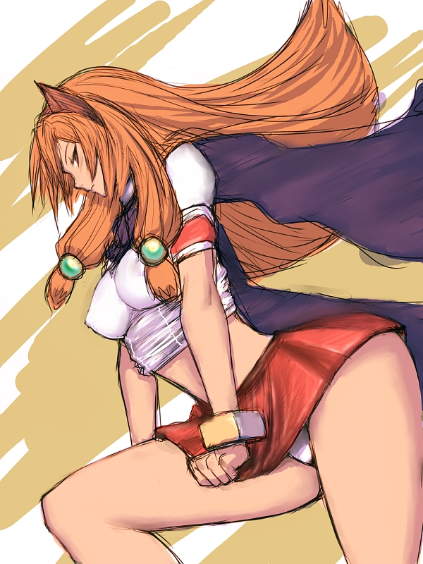 inuwaka akane (arcana heart and 1 more) drawn by fumio_(rsqkr)