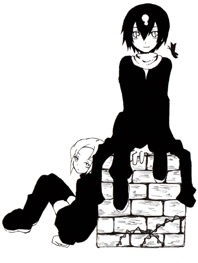 kino and tea (kino no tabi) drawn by asahikawa_hiyori