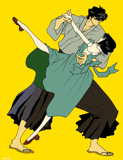 tendou nabiki and kunou tatewaki (ranma 1/2) drawn by manako_(nosey)