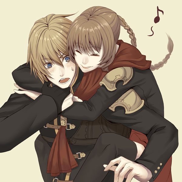 cinque and trey (final fantasy and 1 more) drawn by fujimaru_(green_sparrow)