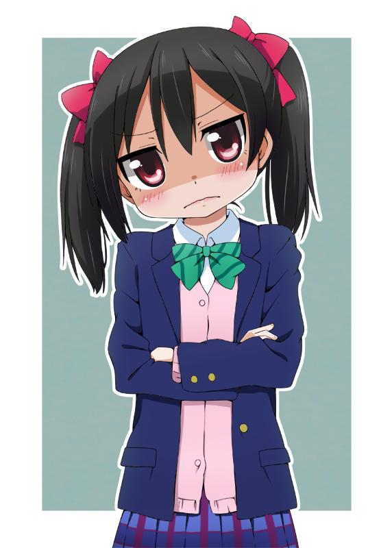 yazawa nico (love live! and 1 more) drawn by miyako_hito