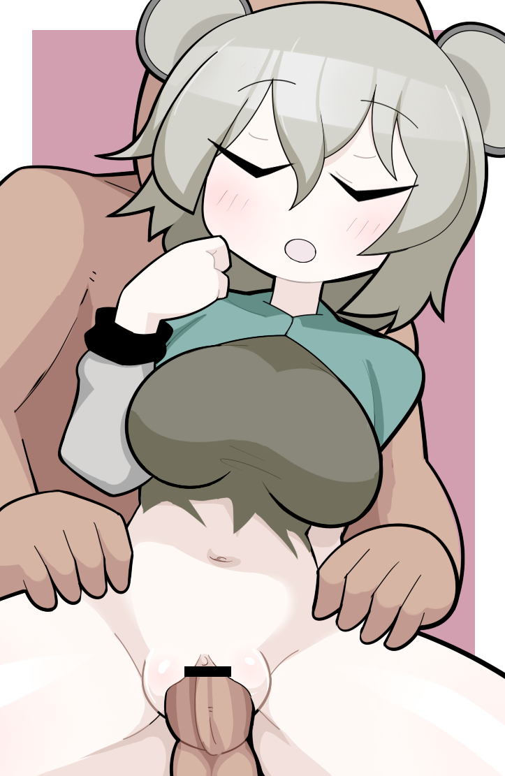 nazrin and nyon (touhou and 1 more) drawn by hospital_king
