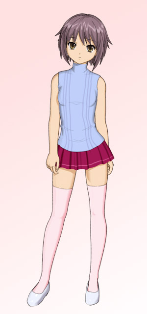 nagato yuki (suzumiya haruhi no yuuutsu) drawn by hokusen