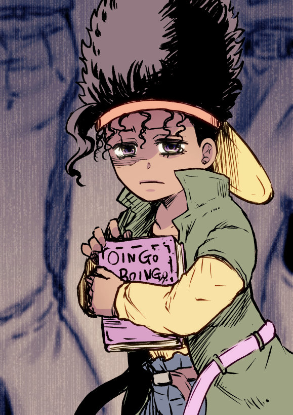 boingo and thoth (jojo no kimyou na bouken and 1 more) drawn by giga_omega