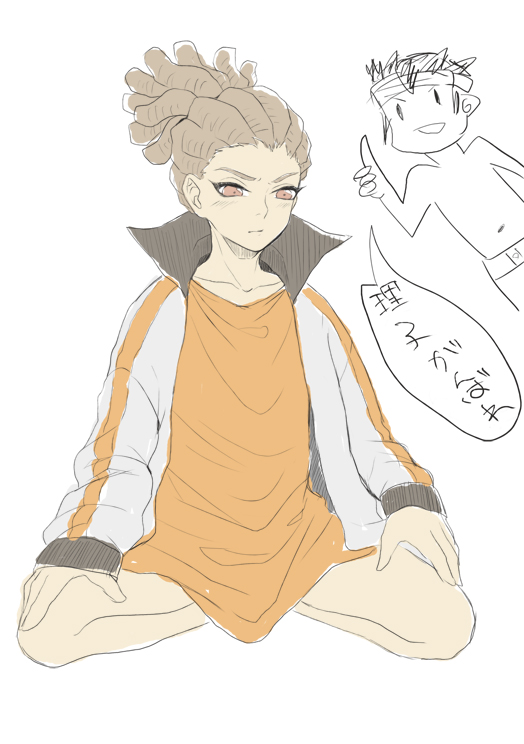 endou mamoru and kidou yuuto (inazuma eleven and 1 more) drawn by jrss