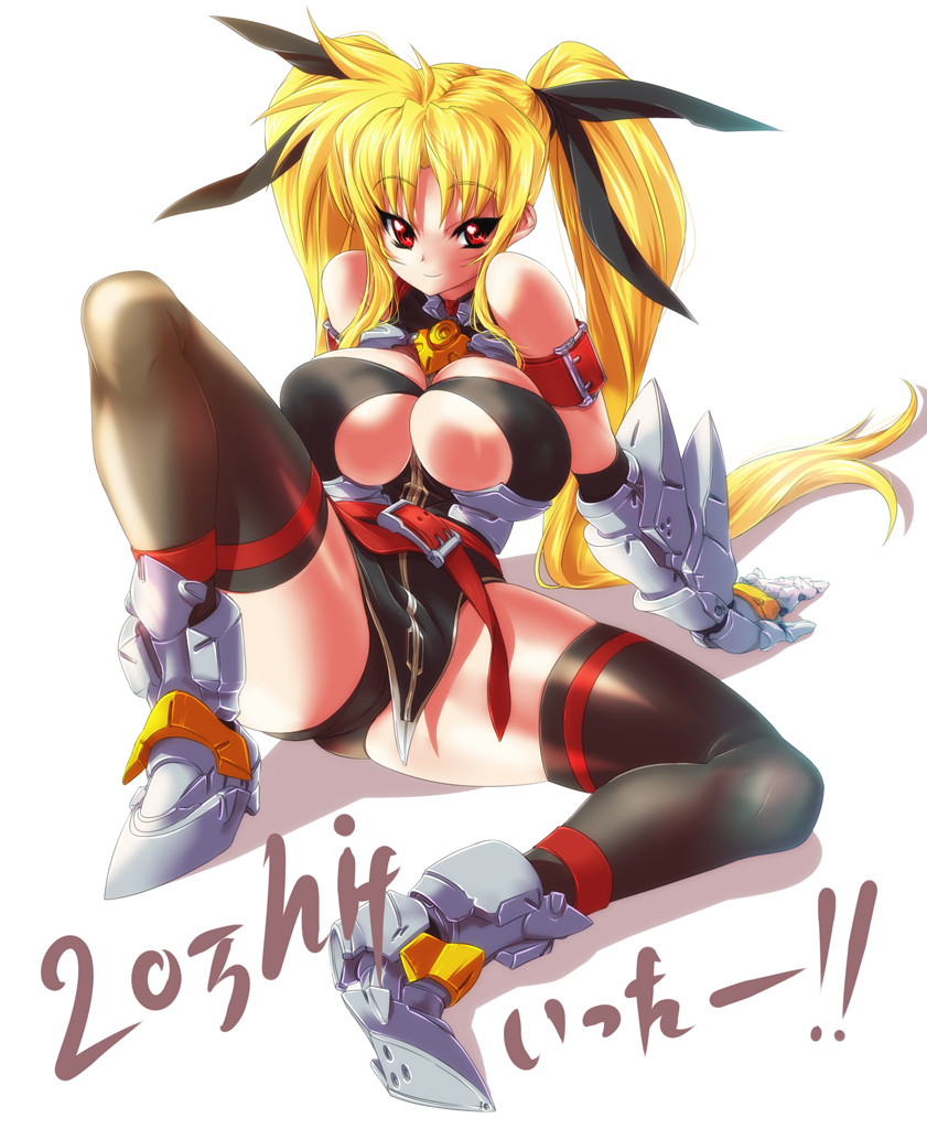 fate testarossa (lyrical nanoha and 1 more) drawn by nekomamire