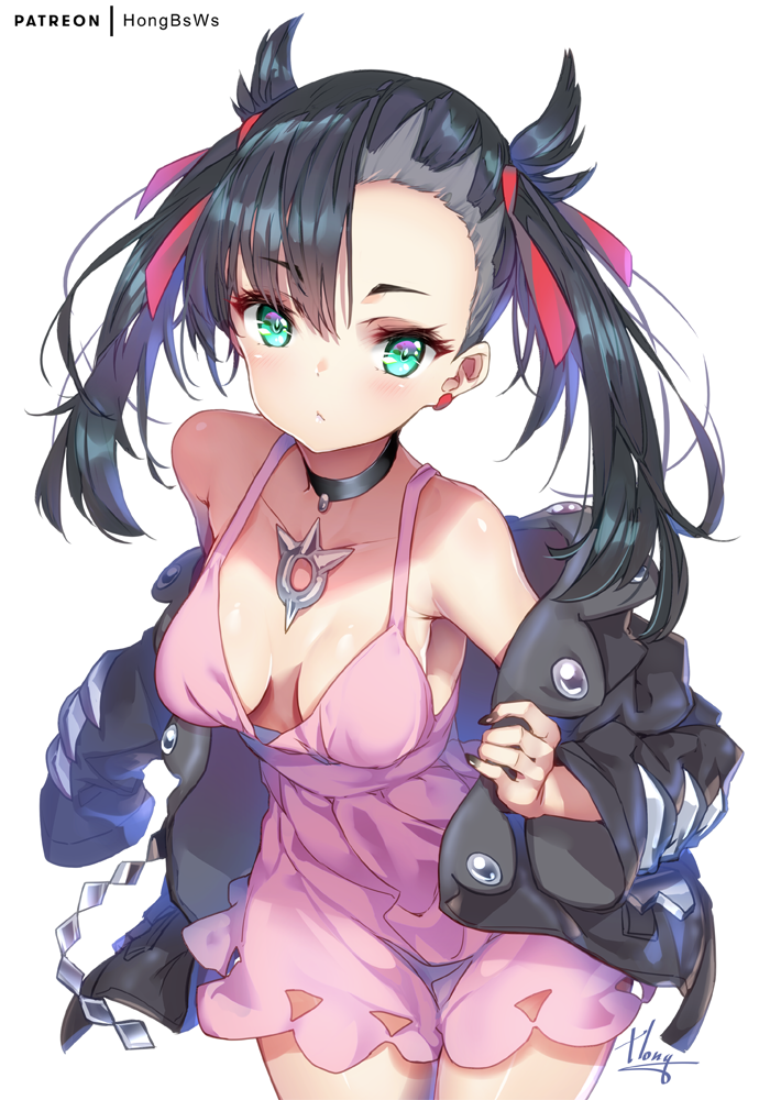 marnie (pokemon and 1 more) drawn by hong_(white_spider)