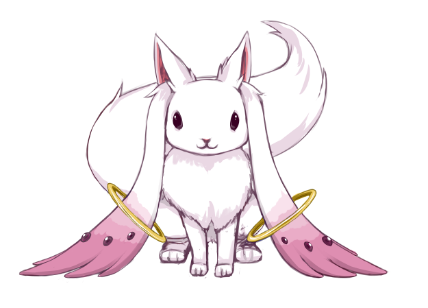 kyubey (mahou shoujo madoka magica) drawn by lilac_(p-f_easy)
