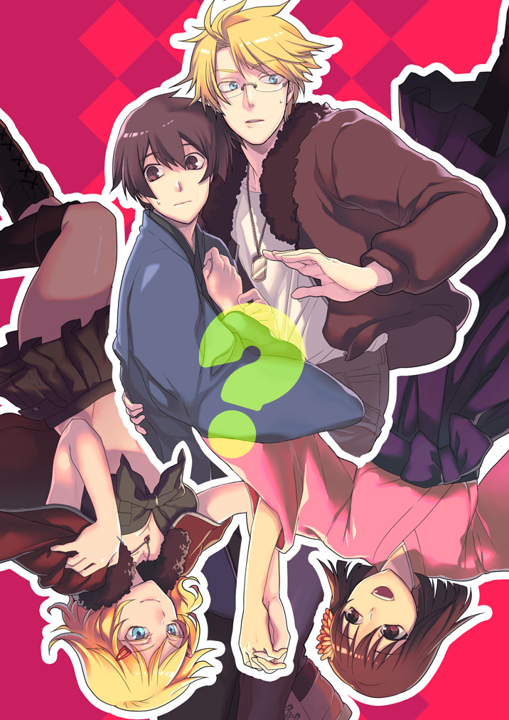 america and japan (axis powers hetalia) drawn by sae09