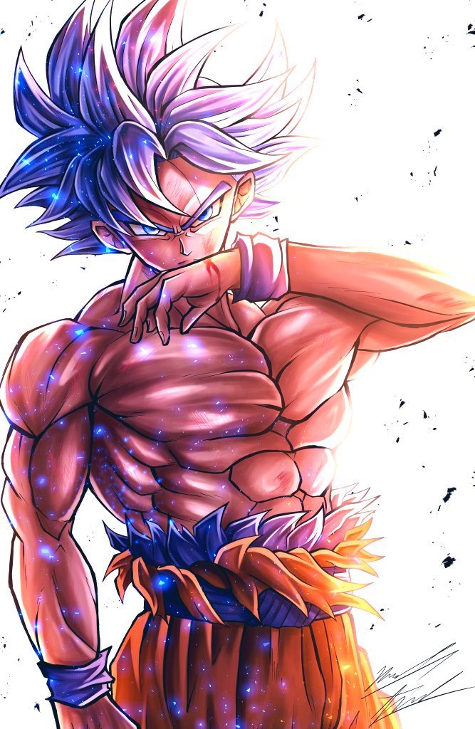 son goku (dragon ball and 1 more) drawn by n_k0918