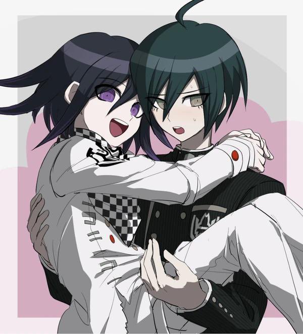 oma kokichi and saihara shuichi (danganronpa and 1 more)