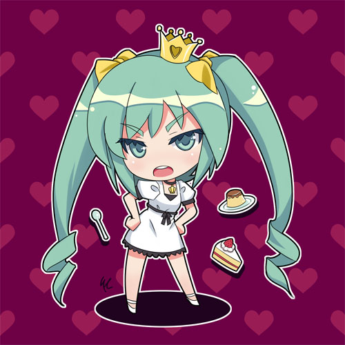 hatsune miku (vocaloid and 1 more) drawn by kaizeru