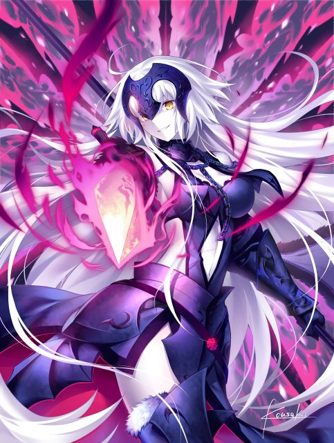 jeanne d'arc alter (fate and 1 more) drawn by kousaki_rui