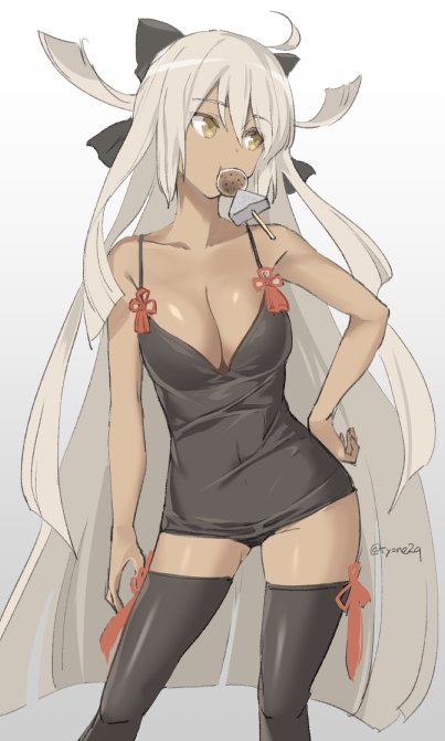 okita souji and okita souji alter (fate and 1 more) drawn by tyone